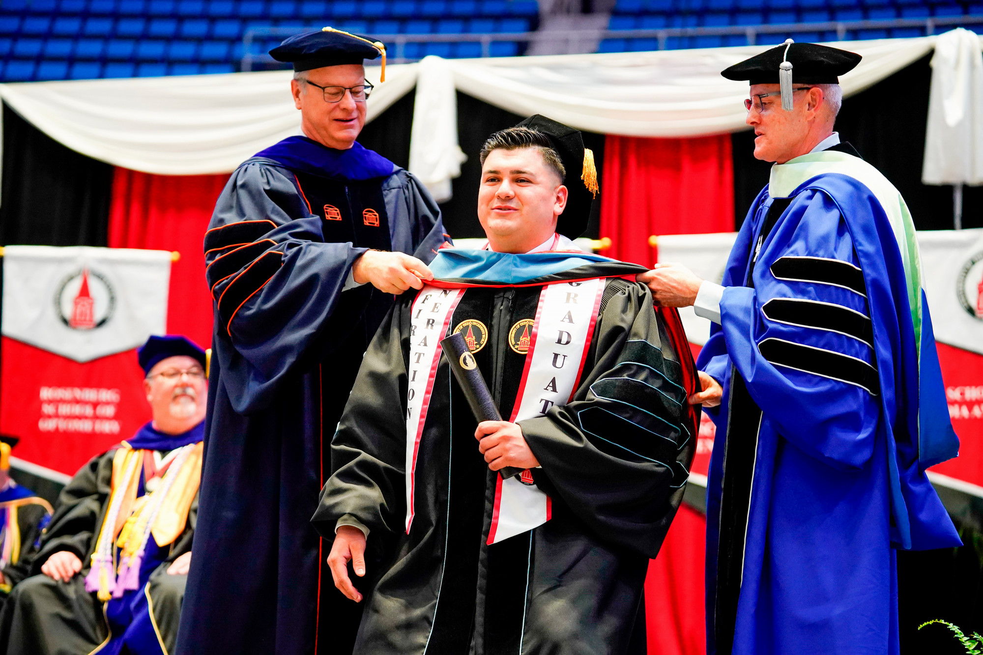 students-hooding-fall-2022